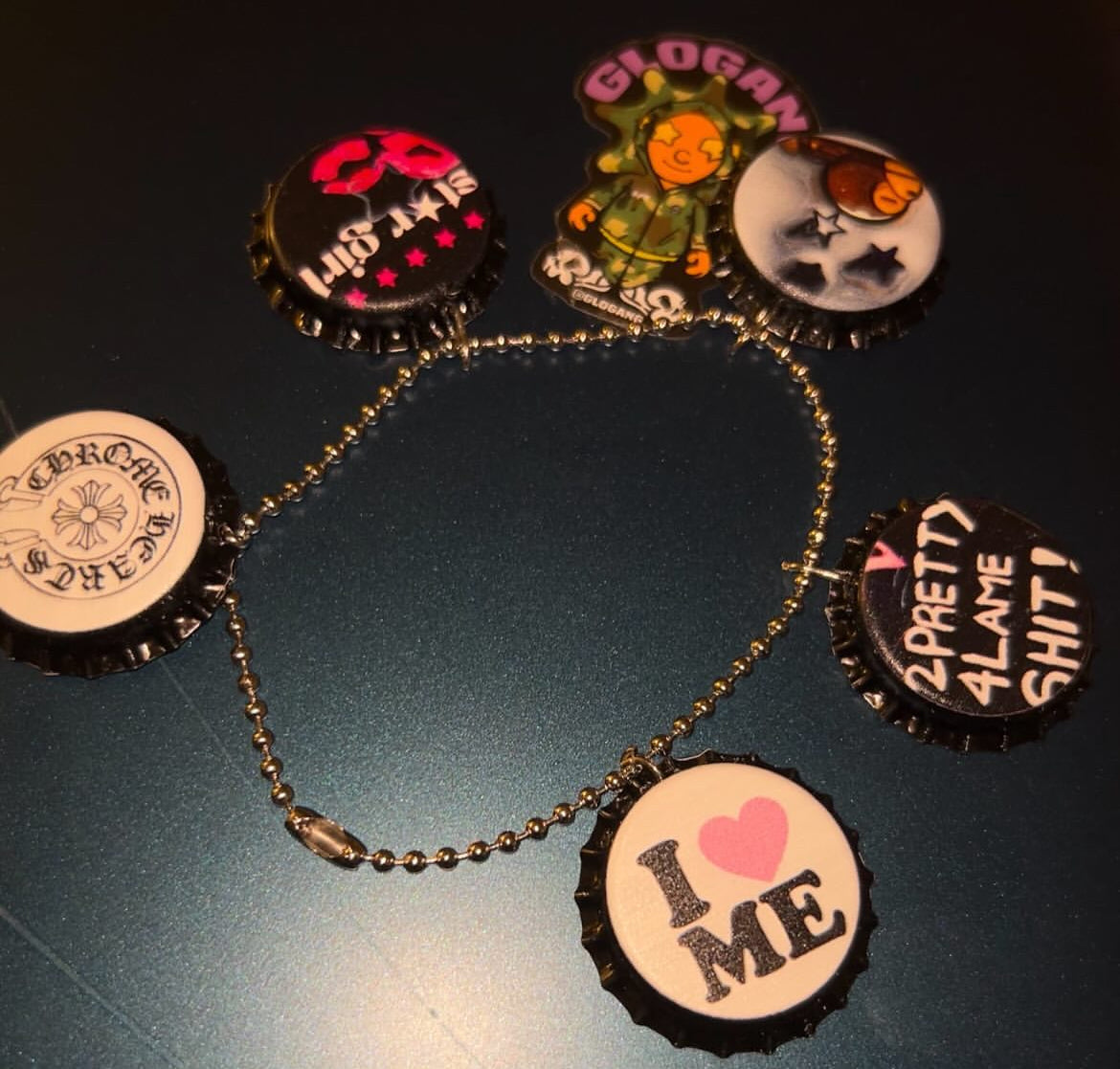Baddie Cap Bracelet