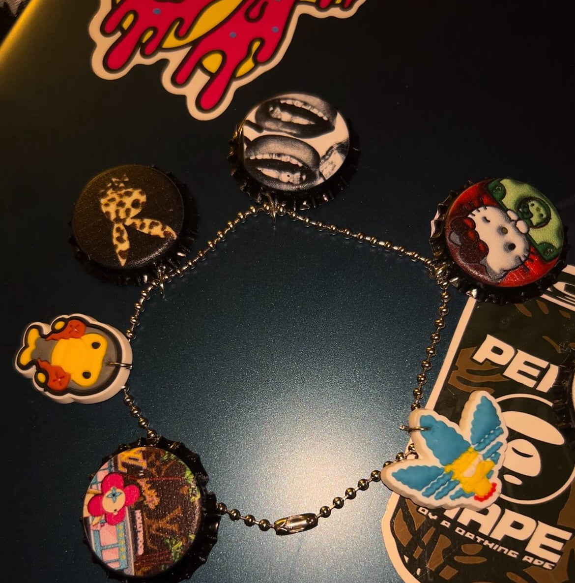 Baddie Cap Bracelet