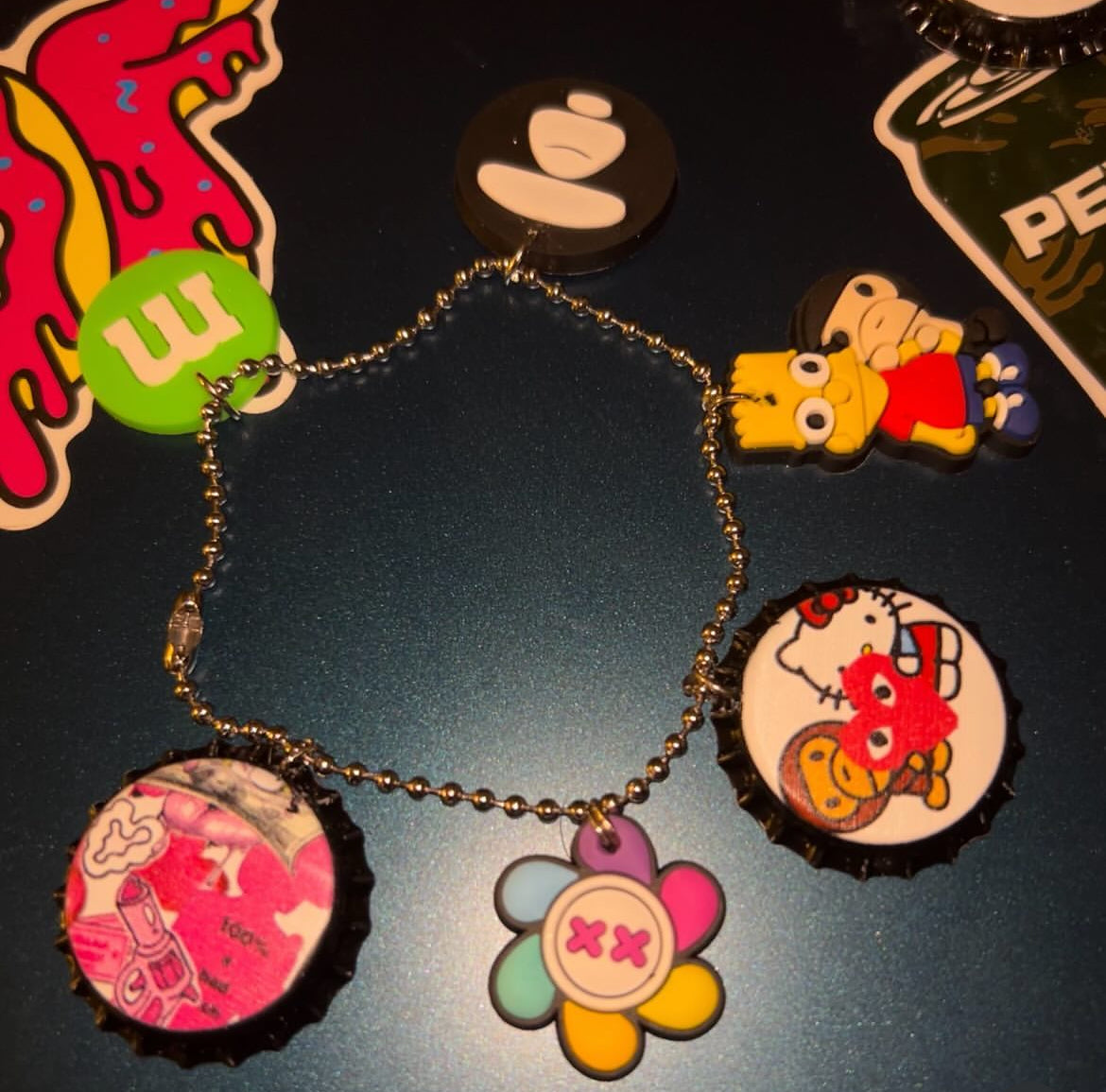 Baddie Cap Bracelet