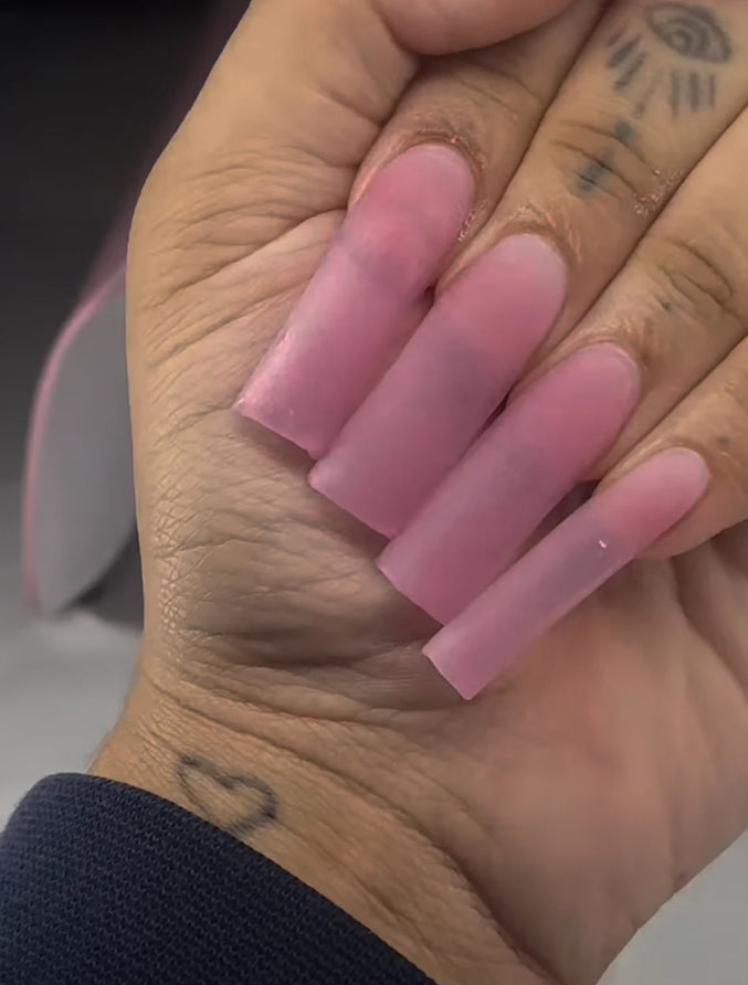 Simple Pink Acrylic