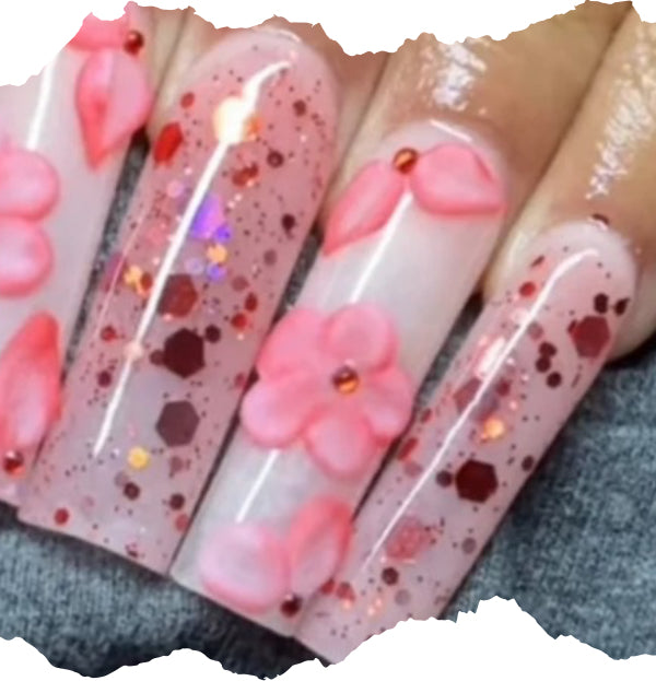 Magenta Magic Glitz