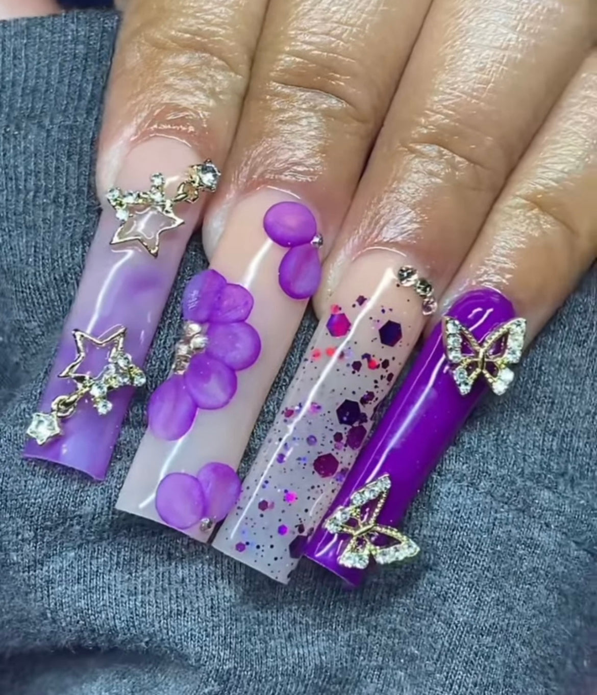 Nocturnal Violet Glitz