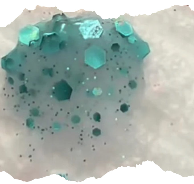 Teal Tempest Glitz