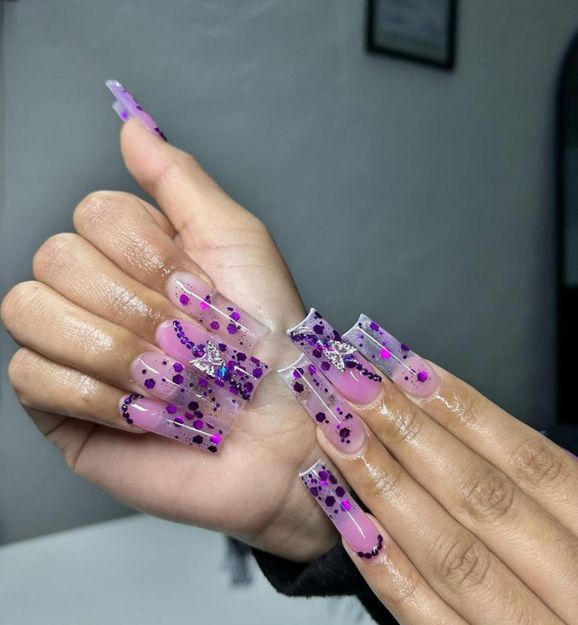 Nocturnal Violet Glitz