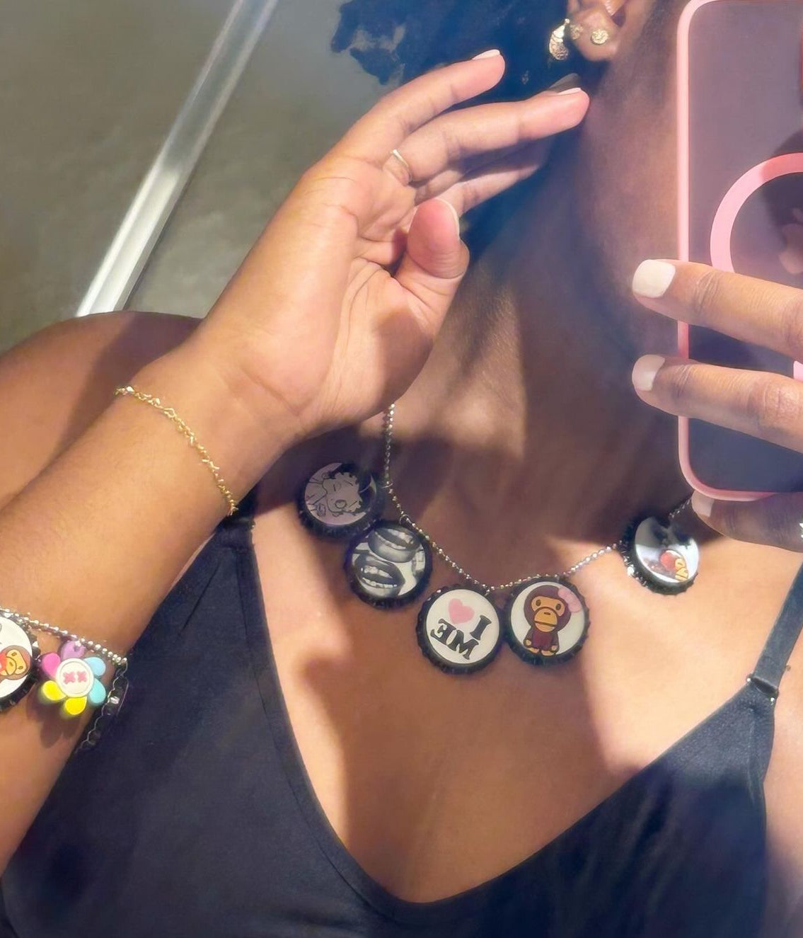 Baddie Cap Necklace