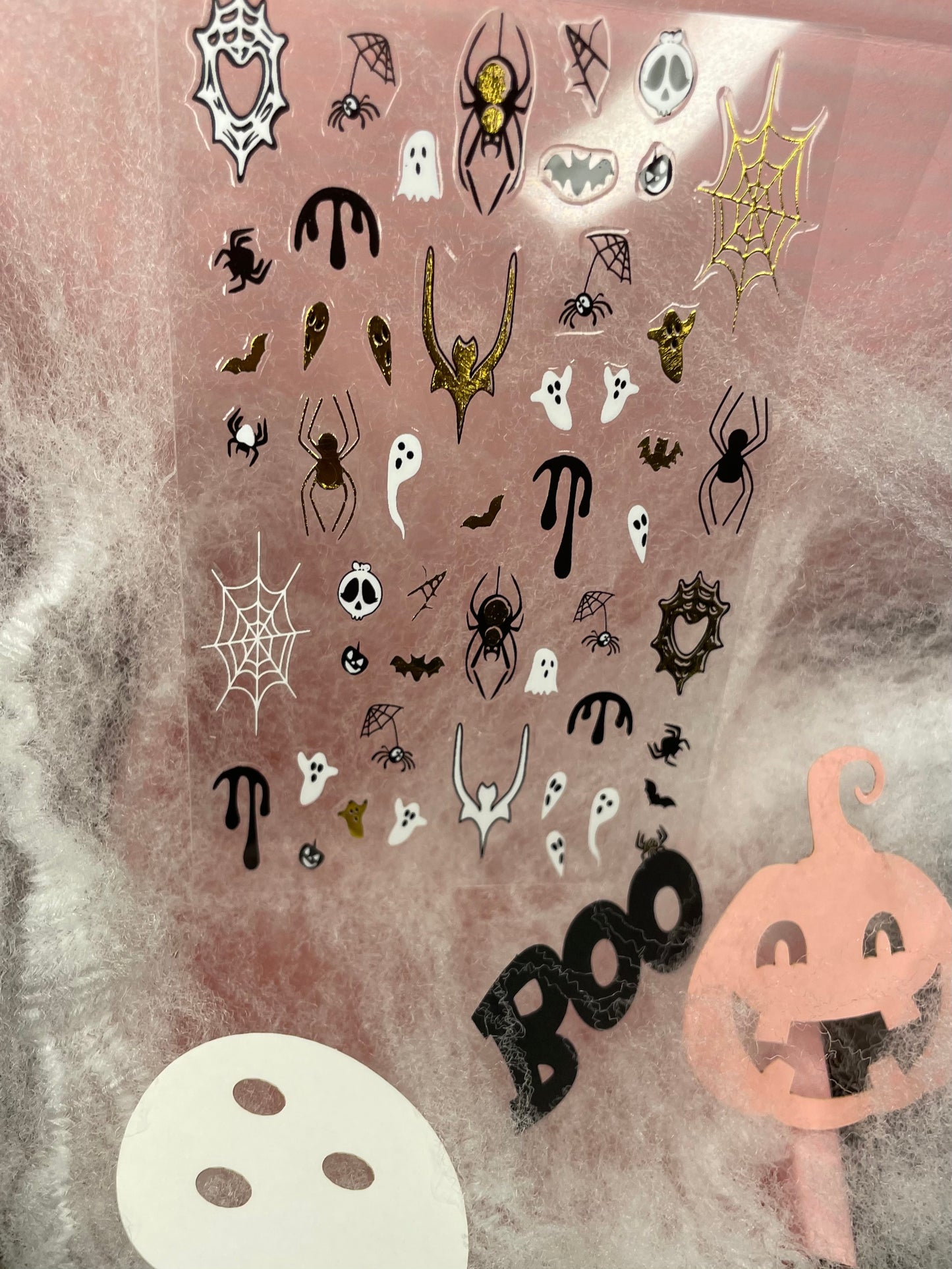 24k Spook Nail Stickers