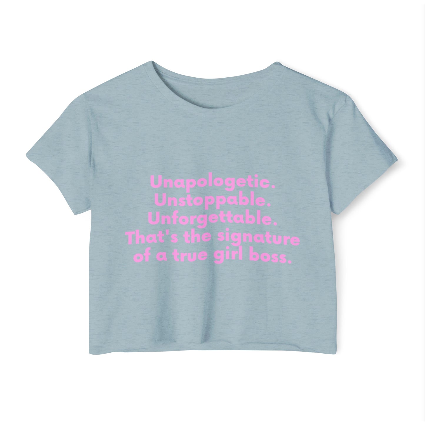 Girl Boss Crop Top