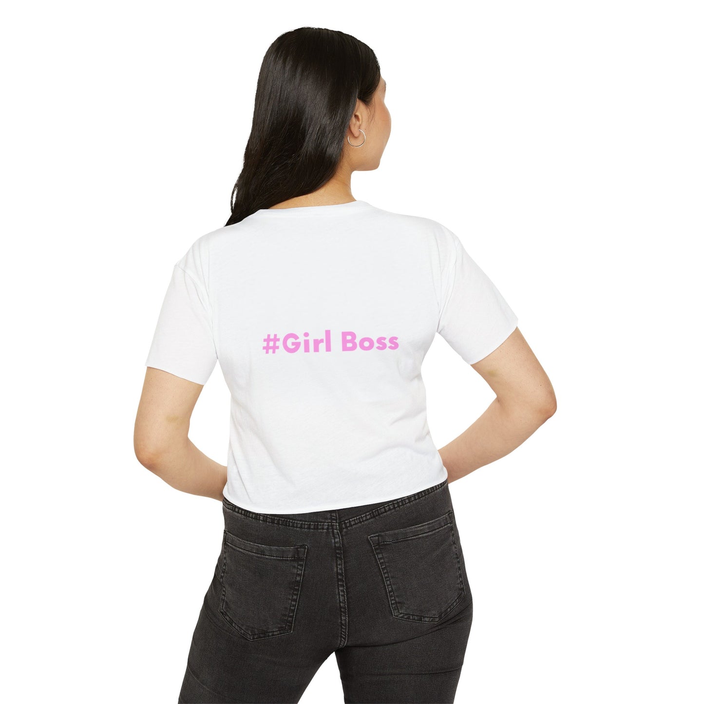 Girl Boss Crop Top