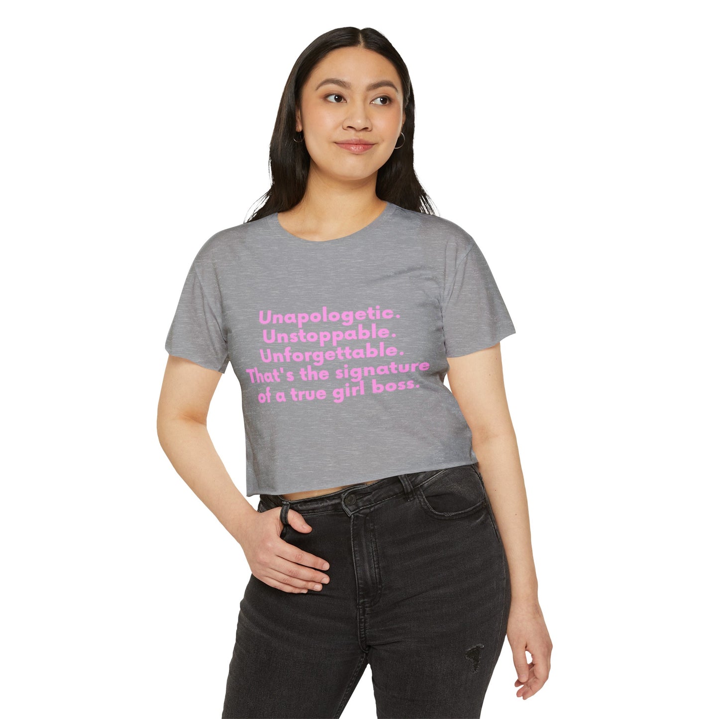 Girl Boss Crop Top