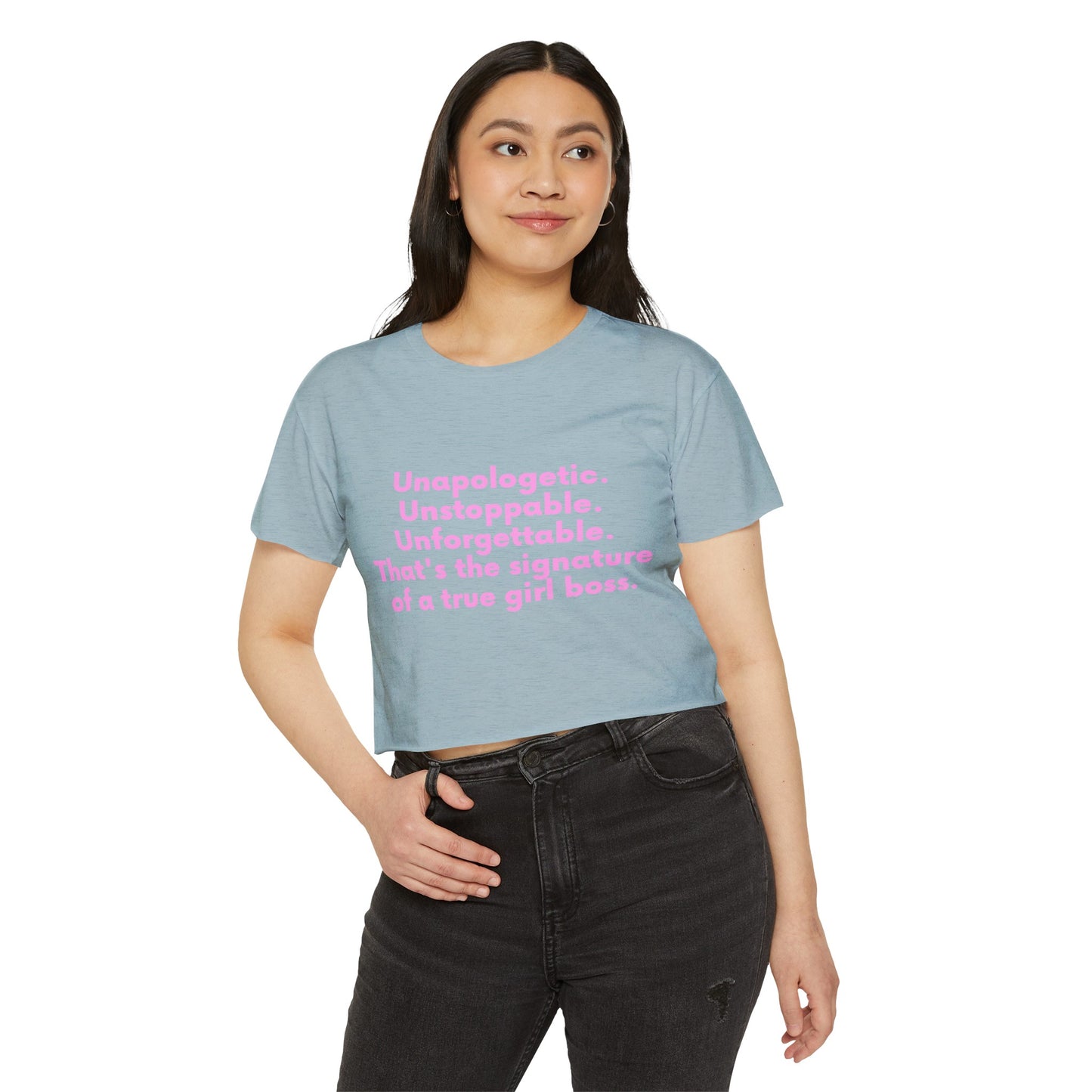 Girl Boss Crop Top