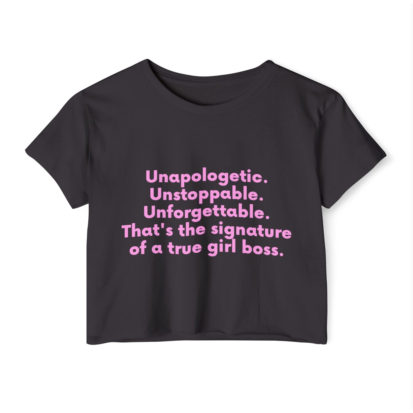 Girl Boss Crop Top