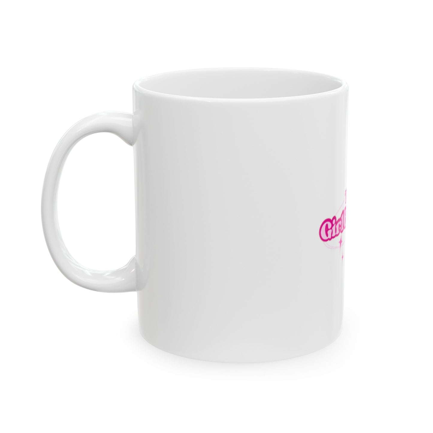 Girl Boss Ceramic Mug, (11oz, 15oz)