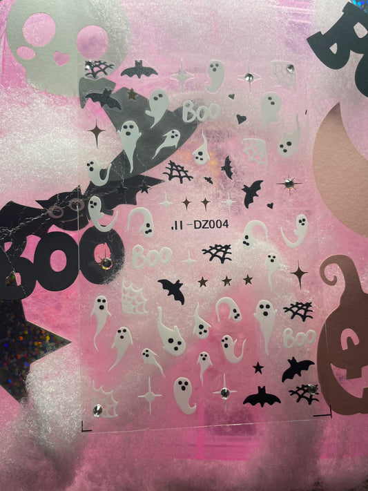 Ghosted Nail Stickers