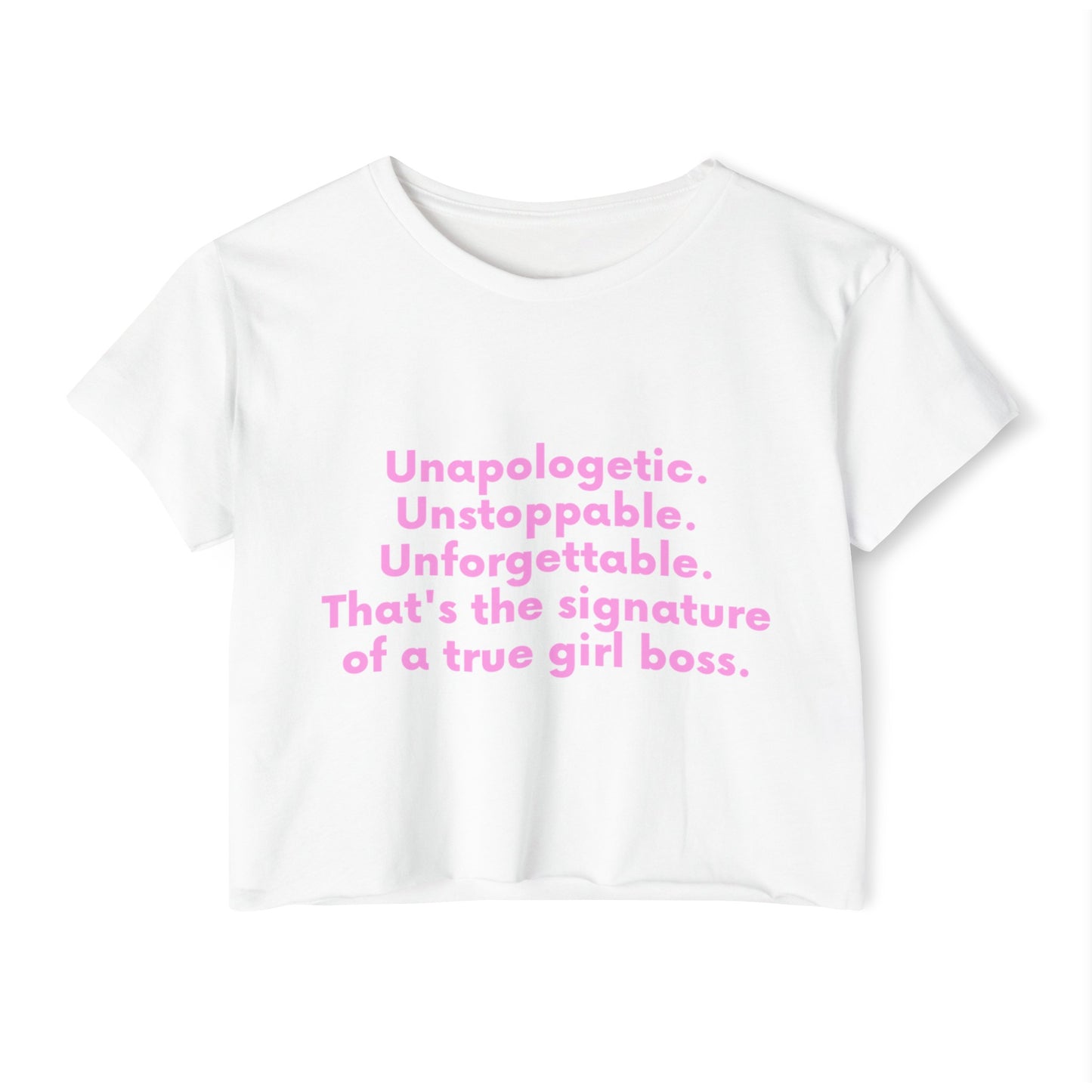 Girl Boss Crop Top