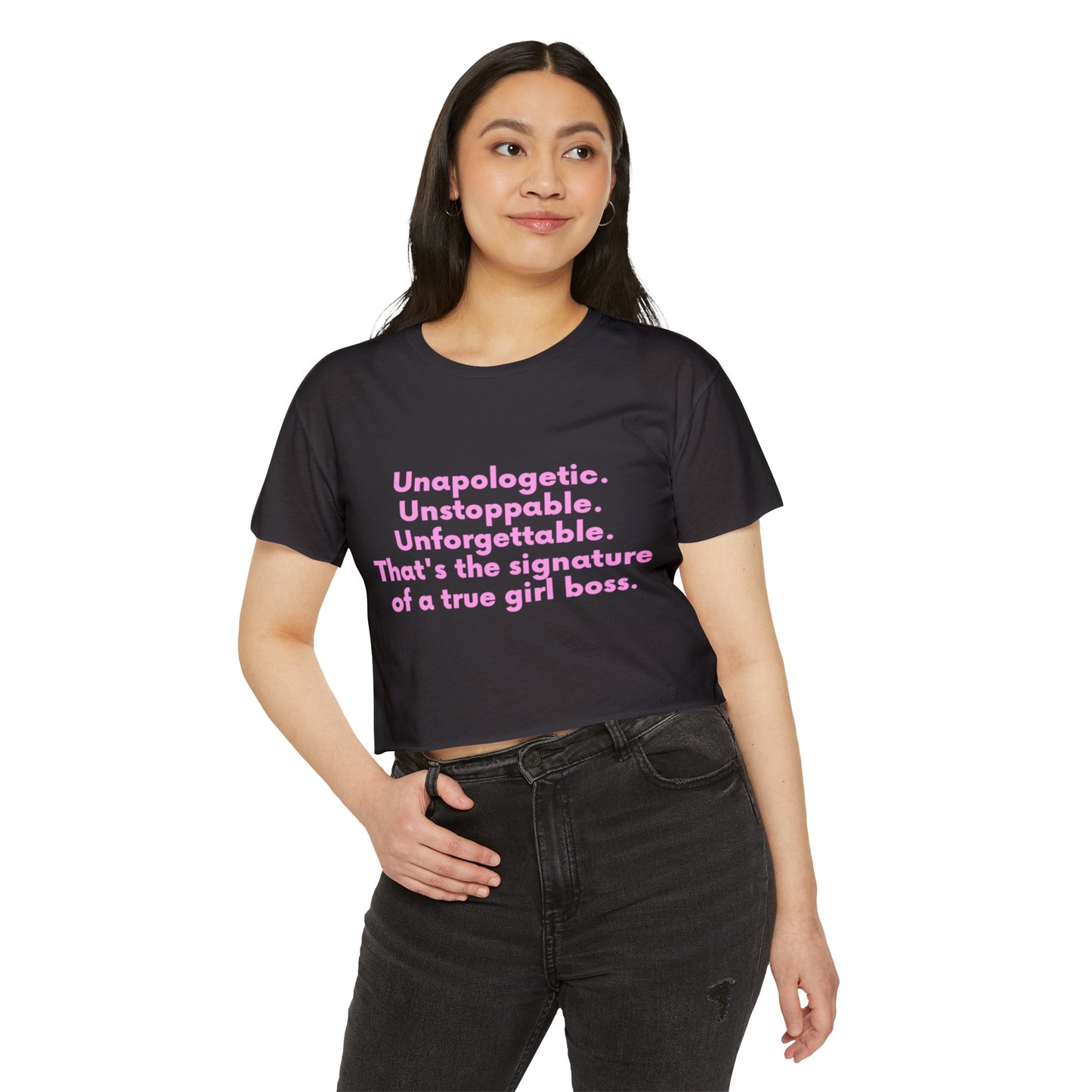 Girl Boss Crop Top