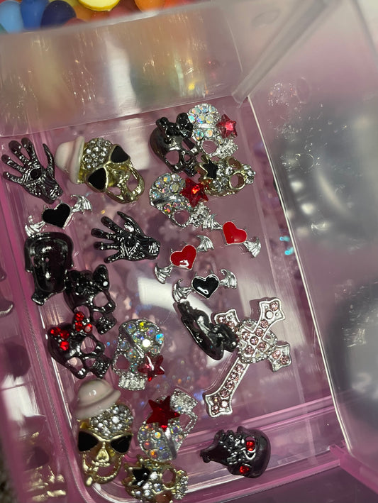 Scully Gurl Nail Charms