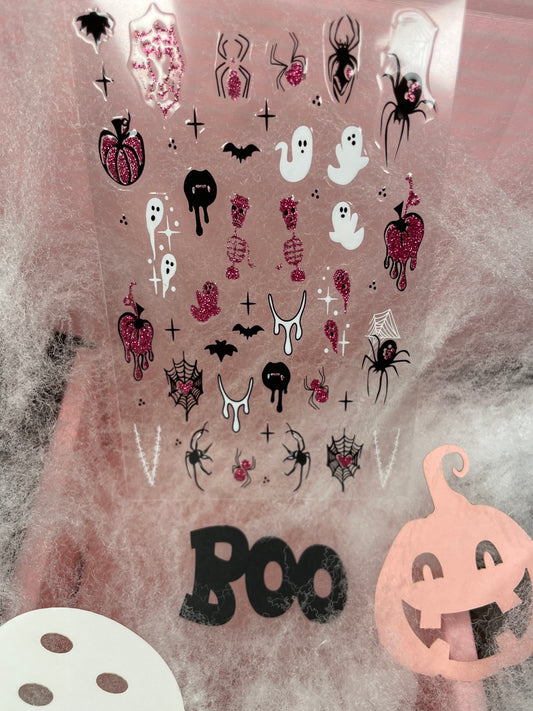 Ghouly Girl Nail Stickers