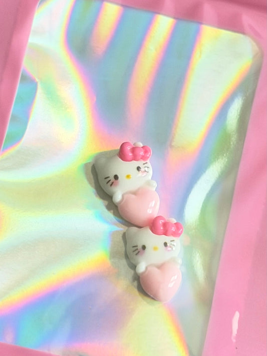 Pink Love Kitty Charm