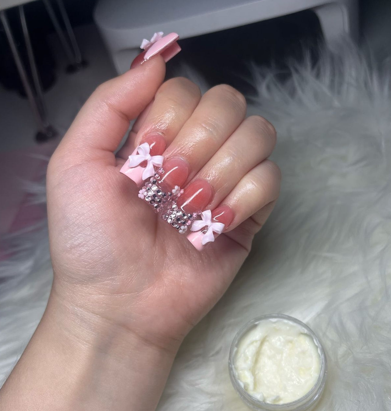 Simple Pink Acrylic