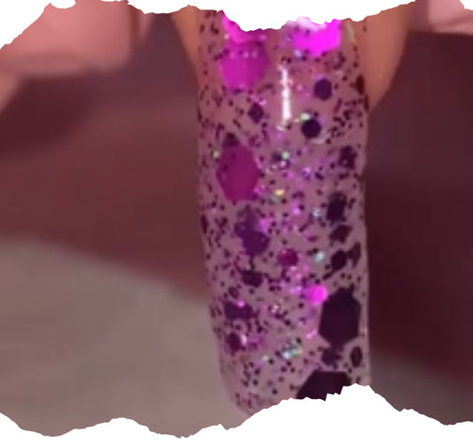 Nocturnal Violet Glitz