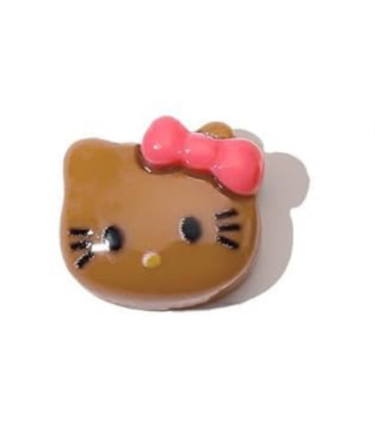 Brown Kitty Charm