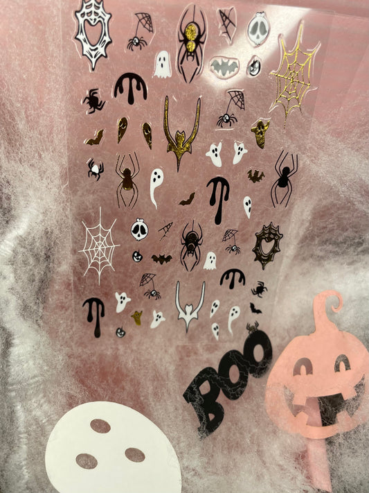 24k Spook Nail Stickers